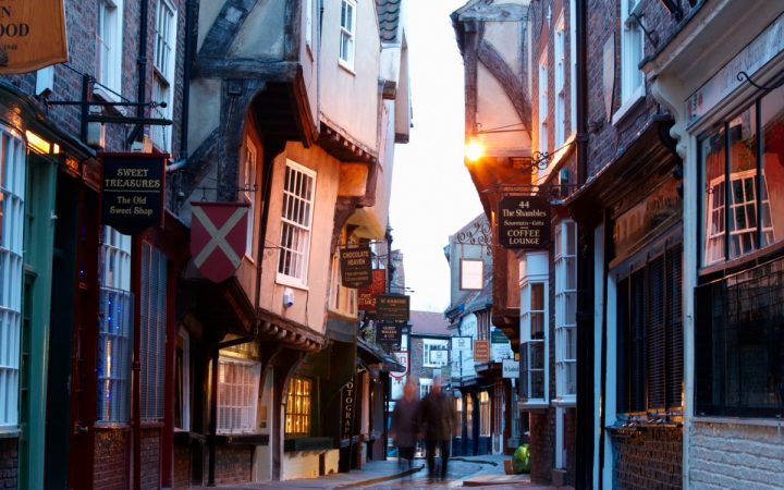 The Shambles, York, Yorkshire, England, UK