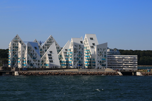 Isbjerget residental modern Housing in Aarhus, Denmark