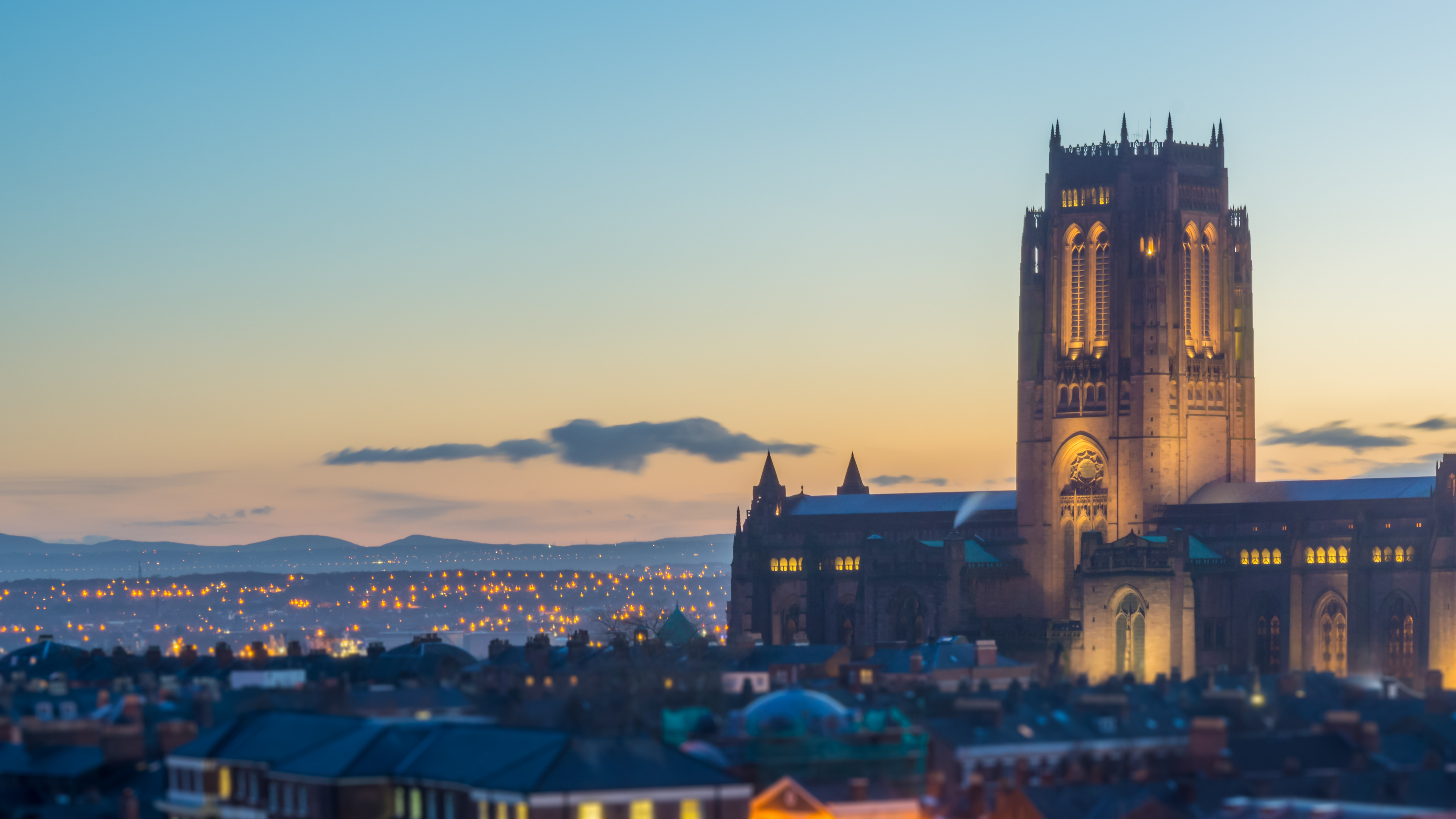 A photo of the Anglican Cathedral of Liverpool