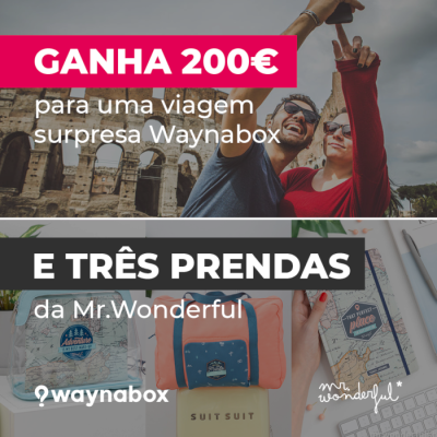 Mega Giveaway Mr. Wonderful e Waynabox